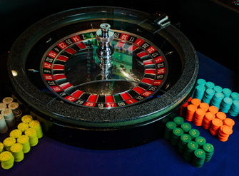 Cash Casino Red Deer Roulette Table Game 