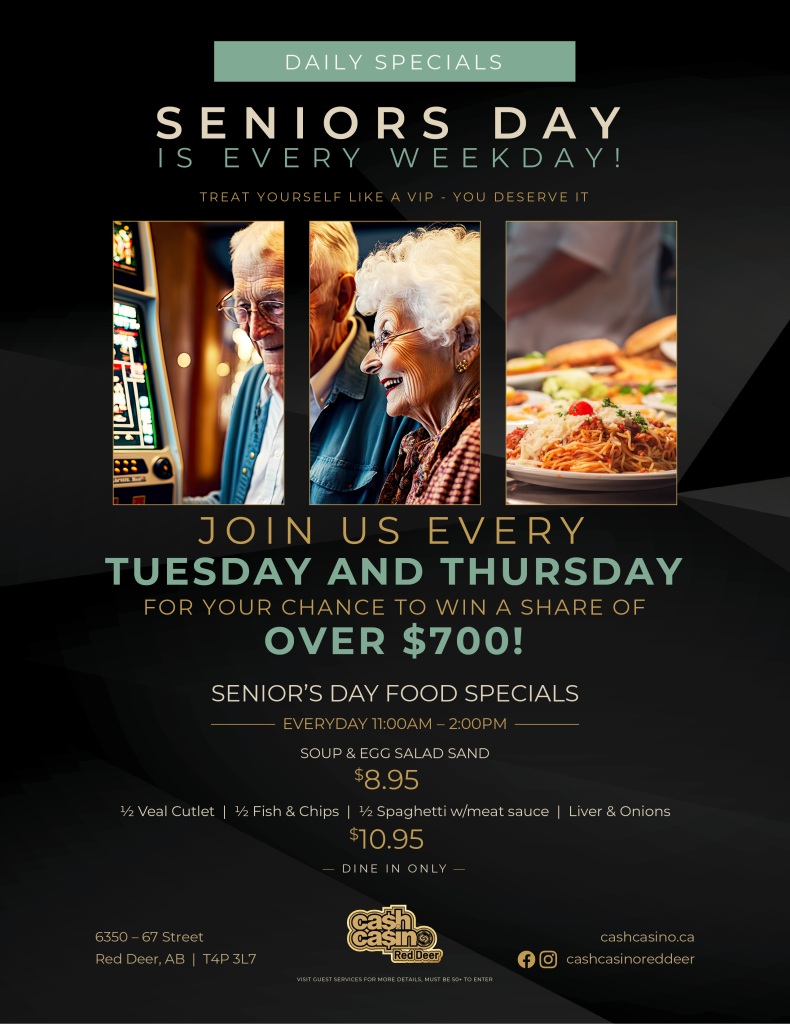 Keep Up To Date With Our Events Cash Casino Red Deer